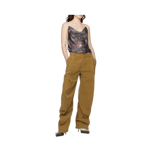 Belt-Loop Casual Pants