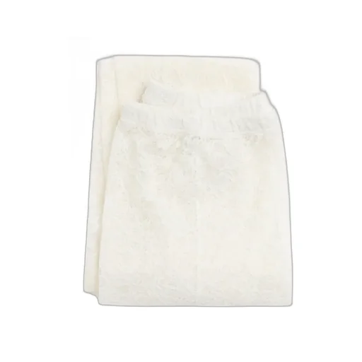 Valentino Logo Waistband Lace Detailed Tights