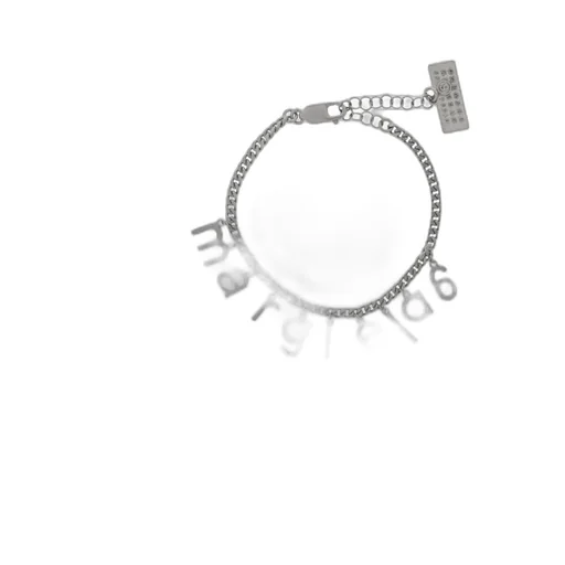 Mm6 Maison Margiela Logo Plaque Bracelet