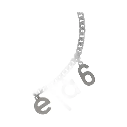 Mm6 Maison Margiela Logo Plaque Bracelet
