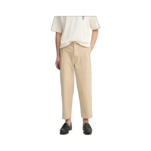 Straight-Leg Cargo Trousers