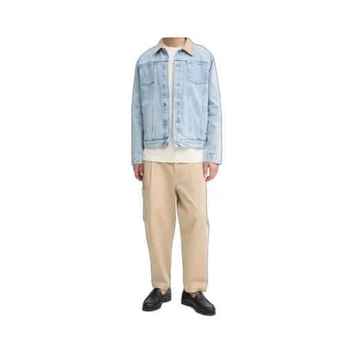 Straight-Leg Cargo Trousers