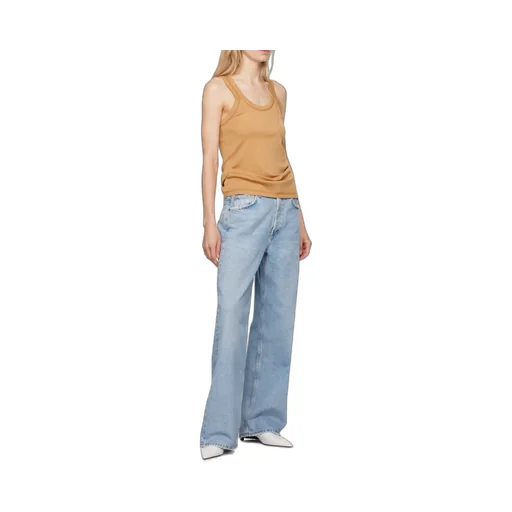 Agolde Low-Waisted Straight-Leg Jeans