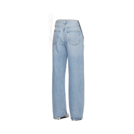 Agolde Low-Waisted Straight-Leg Jeans