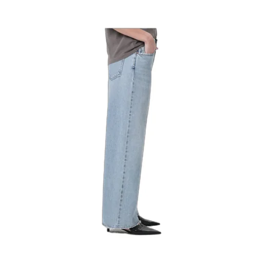 Agolde Low-Waisted Straight-Leg Jeans