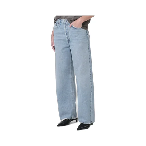 Agolde Low-Waisted Straight-Leg Jeans