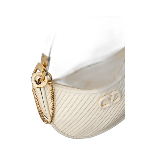 Valentino Vlogo Signature Zip-Up Shoulder Bag