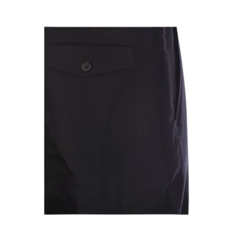 Pt Torino Rebel Wool Straight-Leg Pants