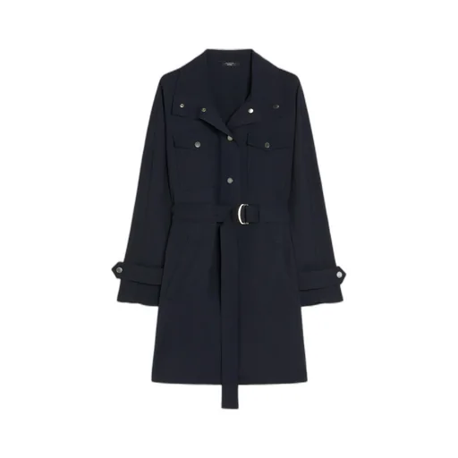 Wool Gabardine Dress