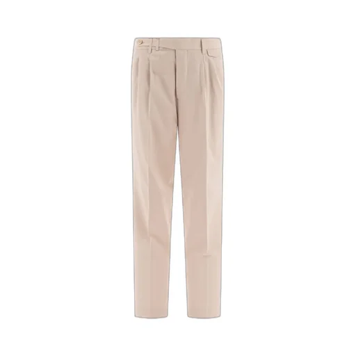 Brunello Cucinelli Pleat Detailed Tapered-Leg Trousers