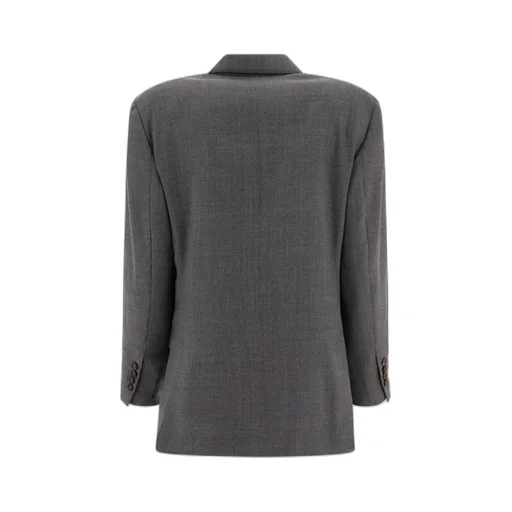 Brunello Cucinelli Single Breasted Long Sleeved Blazer