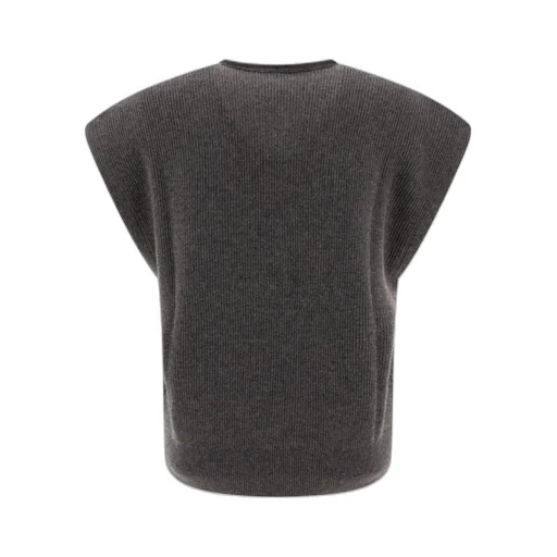 Brunello Cucinelli V-Neck Knitted Sweater