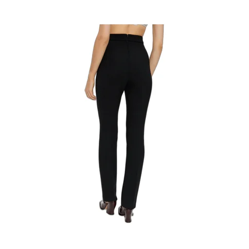 High-Waisted Casual Pants