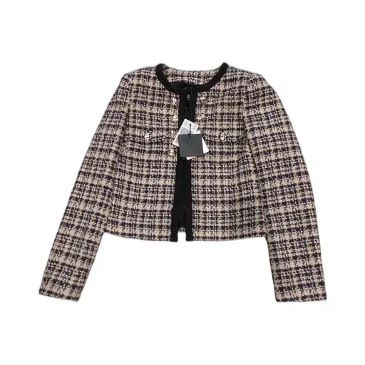 Liu Jo Plaid Boucle Jacket