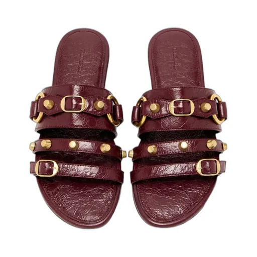 Stud Detailed Slip-On Sandals