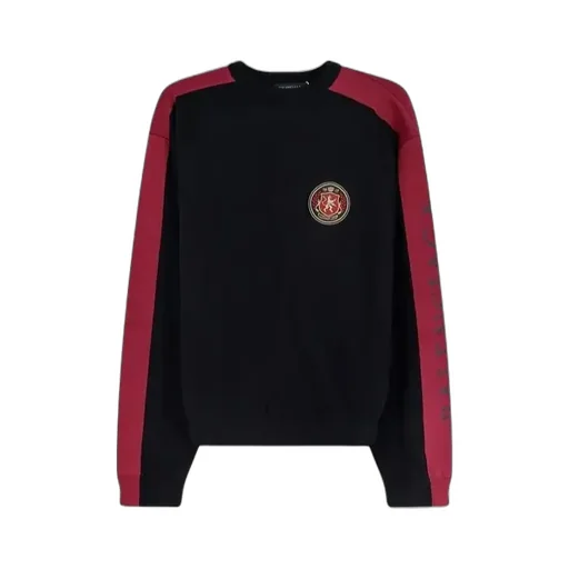 Side Striped Crewneck Sweatshirt