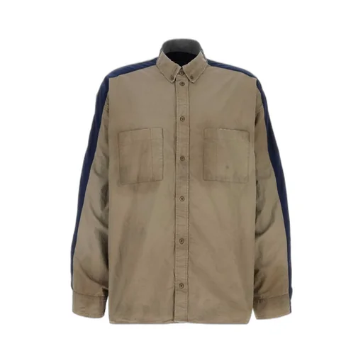 Patchwork Sports Shirt