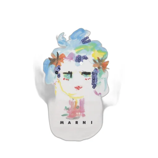 Marni Kids Logo-Printed Crewneck T-Shirt