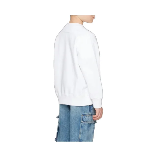 Mm6 Maison Margiela Kids Safety Pin Print Crewneck Sweatshirt