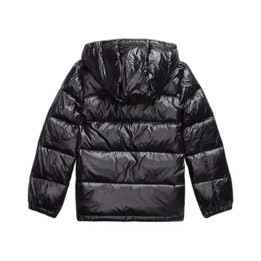 Zip-Up Hooded Down Jacket