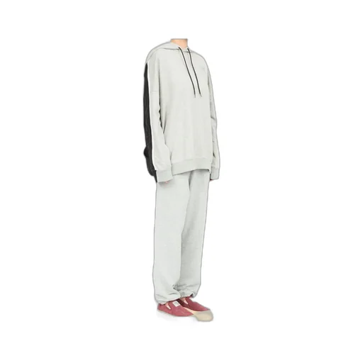 Mm6 Maison Margiela Double Front Drawstring Hoodie