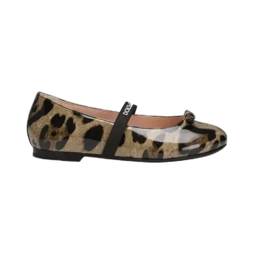 Leopard-Print Ballet Flats