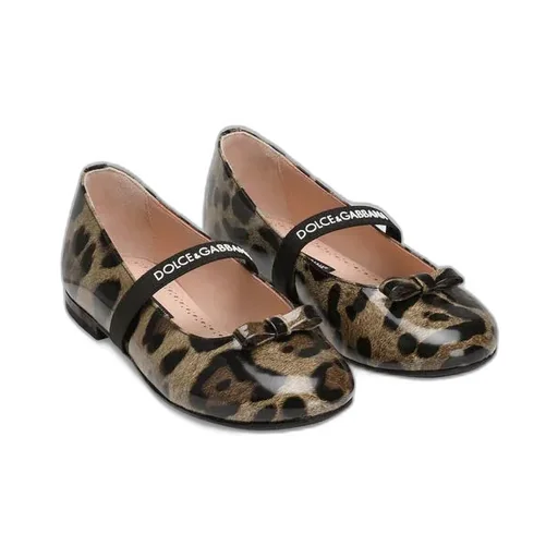 Leopard-Print Ballet Flats