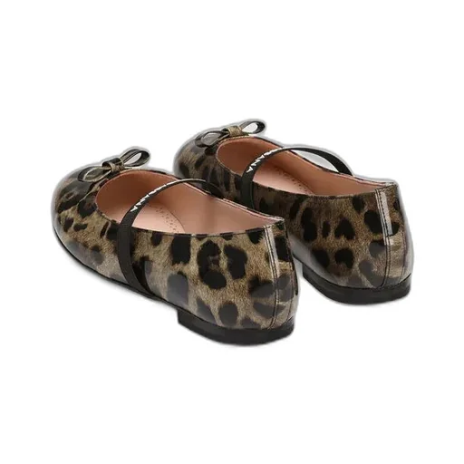 Leopard-Print Ballet Flats