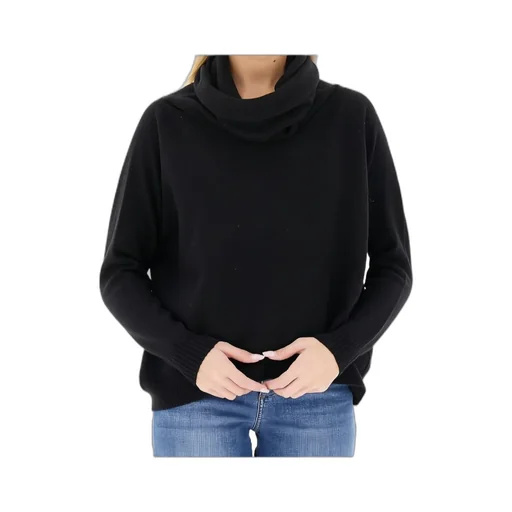 High-Neck Long-Sleeved Sweater