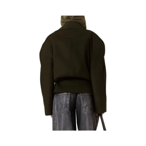 Stella Mccartney Cropped Belted Trench Jacket