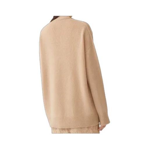 Long-Sleeved Knitted Cardigan