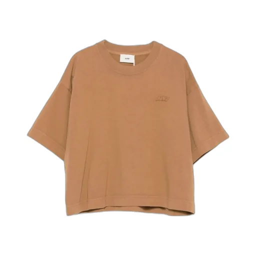 Tonal Logo Cropped T-Shirt