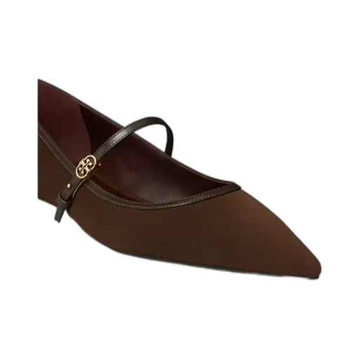Tory Burch Buckled Flat Shoes