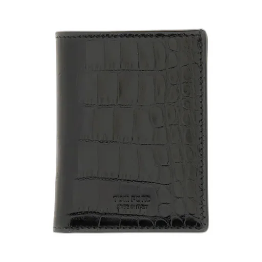 Tom Ford Logo Embossed Cardholder