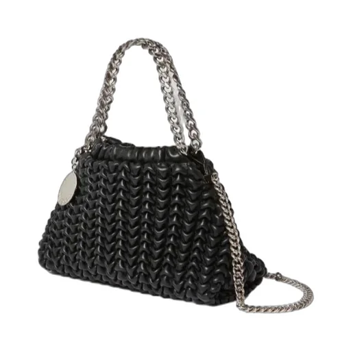 Falabella Popcorn Drawstring Crossbody Bag