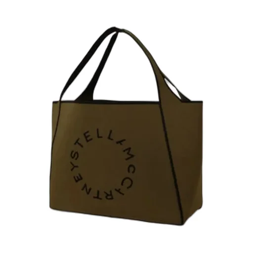 Stella Mccartney Logo Square Tote Bag