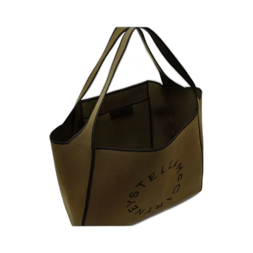 Stella Mccartney Logo Square Tote Bag