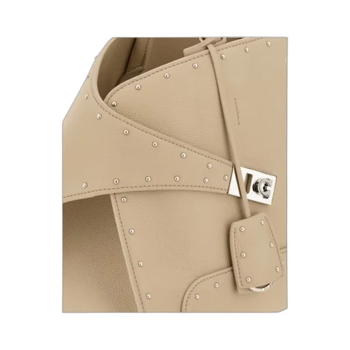 Large Hug Tote With Spike Embellished