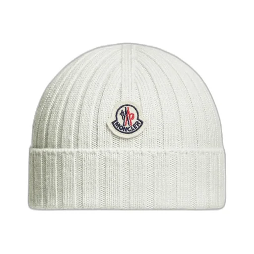 Moncler Enfant Logo Patch Beanie