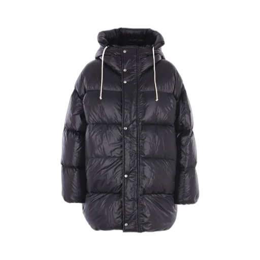 Jil Sander Hooded Drawstring Padded Coat