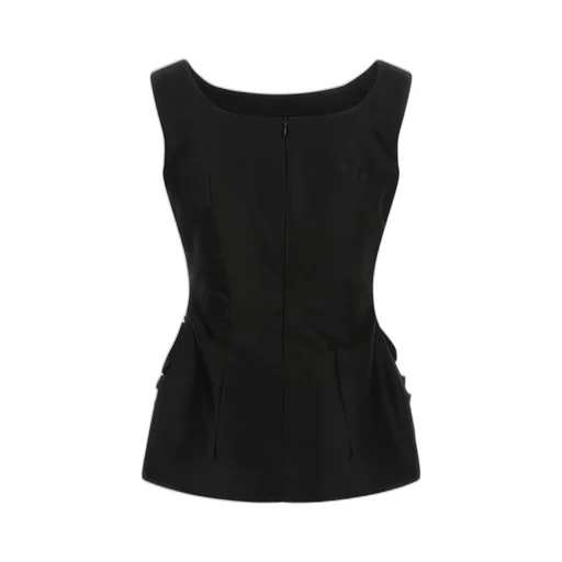 Floral-Embellishment Top