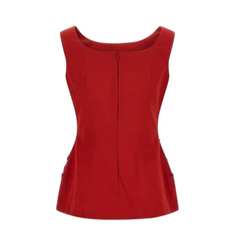 Magda Butrym Rose Hip Hourglass Top