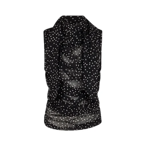 Polka-Dot Blouse