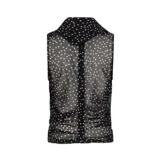 Polka-Dot Blouse