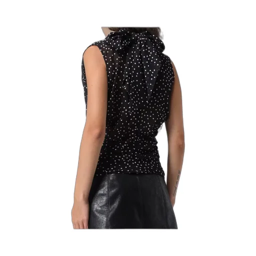 Polka-Dot Blouse