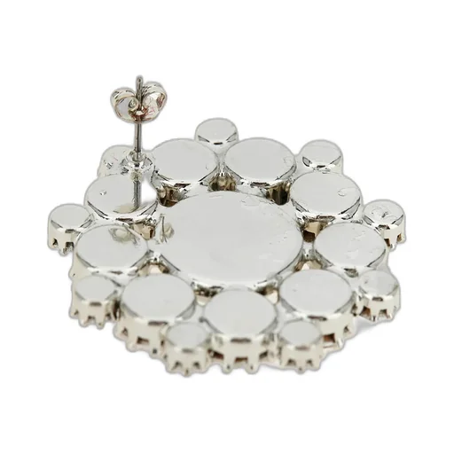 Magda Butrym Rose Drop Embellished Cluster Earrings