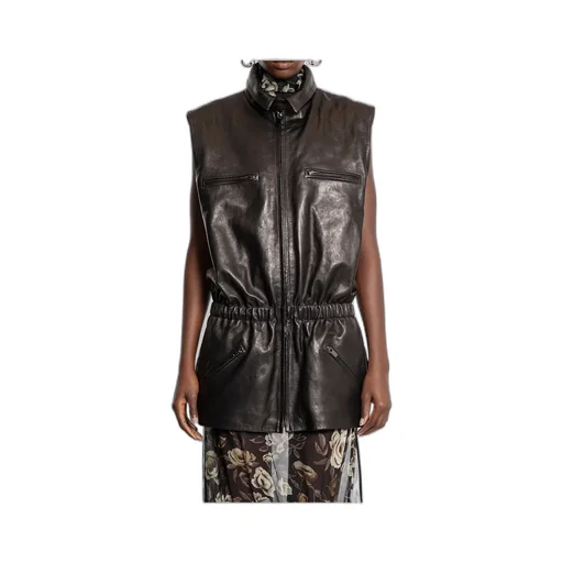 Sheepskin Elasticated Waistcoat