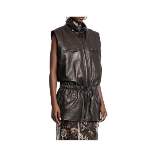 Sheepskin Elasticated Waistcoat