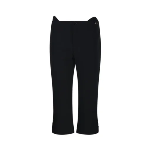 Tab Detail Cropped Trouser