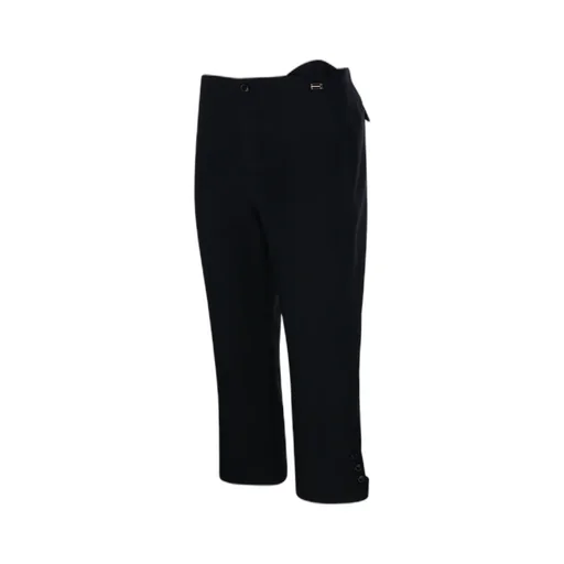 Tab Detail Cropped Trouser